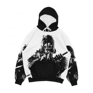 Weathered Corvo Dishonored Men's All-Over-Print Hoodie