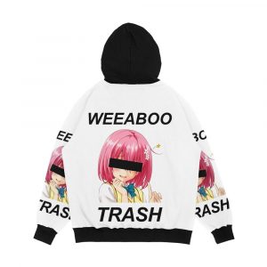 Alternative view of Weeaboo Trash Men's All-Over-Print Hoodie