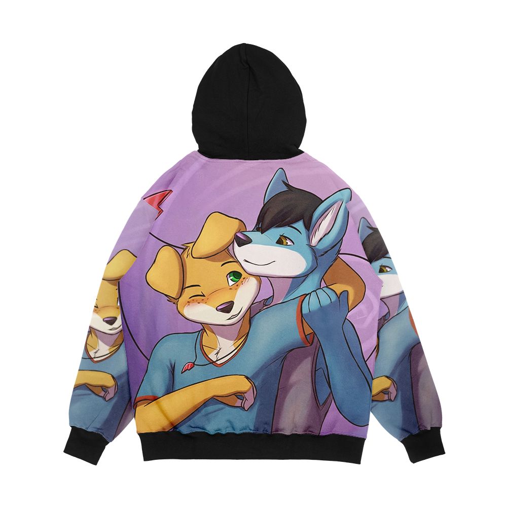 Weekend 1 Cover Art Men's All-Over-Print Hoodie - Image 2