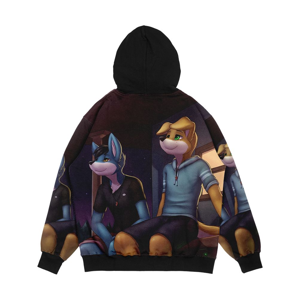 Weekend 2 Cover Art Men's All-Over-Print Hoodie - Image 2