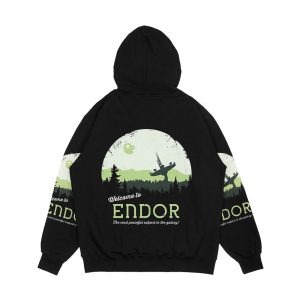 Alternative view of Welcome To Endor Men's All-Over-Print Hoodie