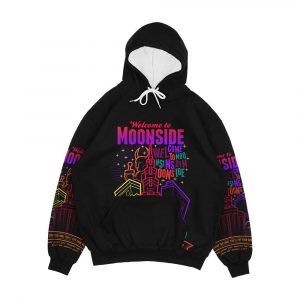 Welcome To Moonside Men's All-Over-Print Hoodie