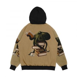 Alternative view of Well Read Octopus Men's All-Over-Print Hoodie