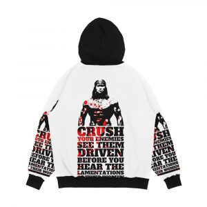 Alternative view of What Is Best In Life Men's All-Over-Print Hoodie