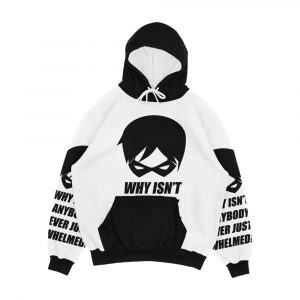 Whelmed Men's All-Over-Print Hoodie