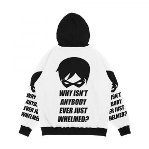 Alternative view of Whelmed Men's All-Over-Print Hoodie
