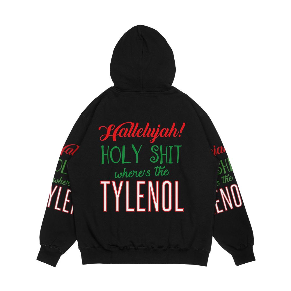 Where s The Tylenol Men's All-Over-Print Hoodie - Image 2