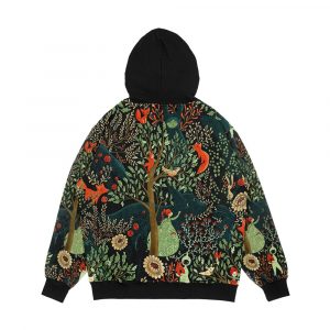 Alternative view of Whimsical Wonderland Men's All-Over-Print Hoodie