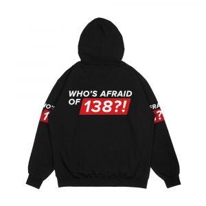 Alternative view of Who s Afraid Of 138 Men's All-Over-Print Hoodie