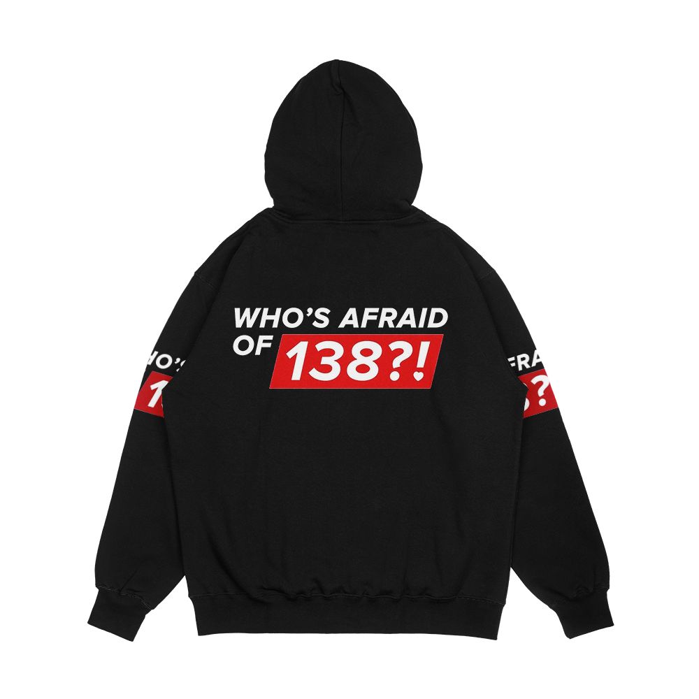 Who s Afraid Of 138 Men's All-Over-Print Hoodie - Image 2