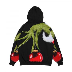 Alternative view of Who Stole Christmas Men's All-Over-Print Hoodie