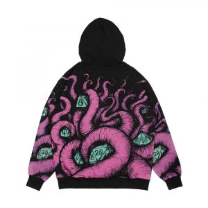Alternative view of Wife Of Cthulhu Men's All-Over-Print Hoodie