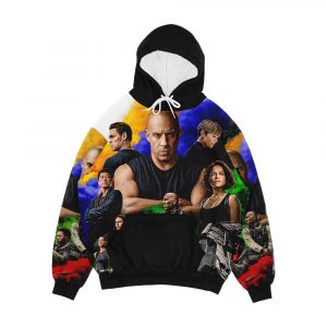 Will Come Fast And The Furious 9 Poster Men's All-Over-Print Hoodie