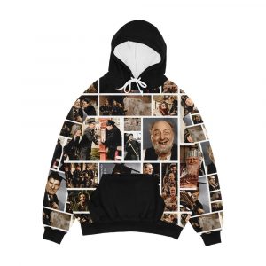 Will Hay Colourised Collage Men's All-Over-Print Hoodie