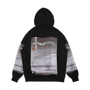 Alternative view of Wind And Wuthering Men's All-Over-Print Hoodie