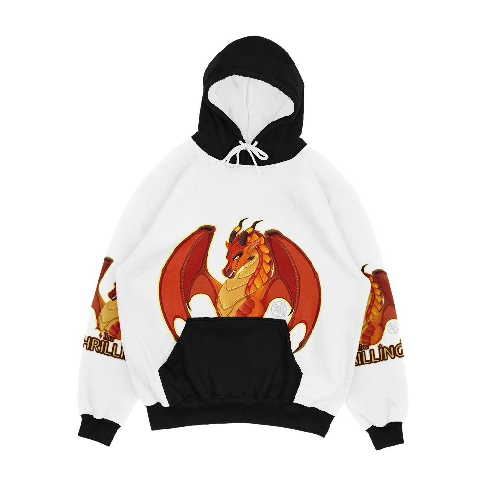 Wings Of Fire Queen Scarlet How Thrilling Men's All-Over-Print Hoodie