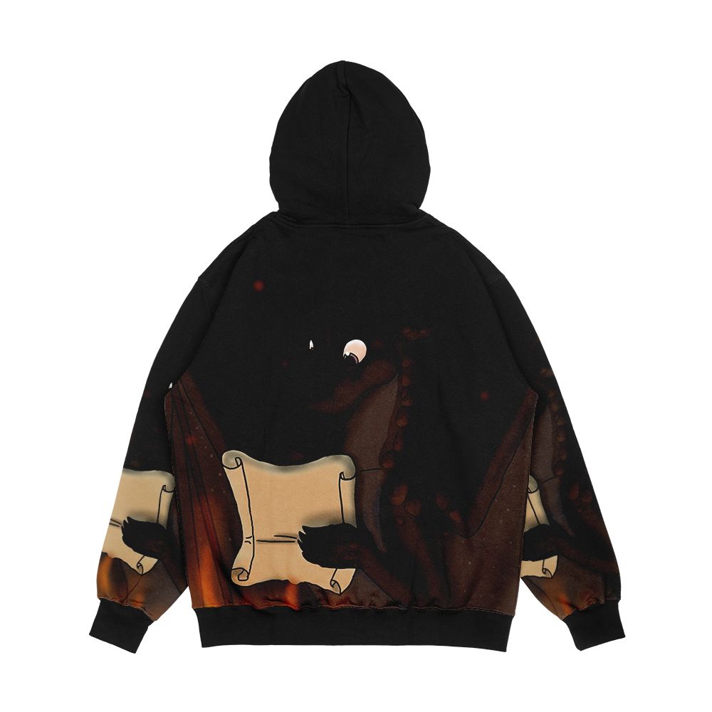 Wings Of Night Men's All-Over-Print Hoodie - Image 2