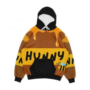 Winnie The Pooh Hunny Pot Men's All-Over-Print Hoodie