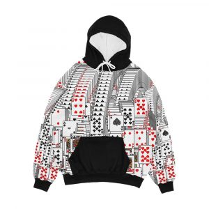 Winning At Solitare Men's All-Over-Print Hoodie
