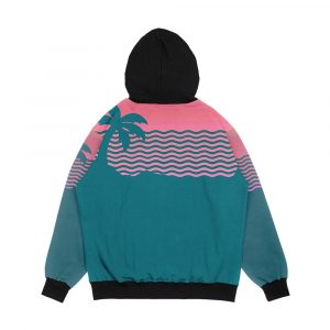 Alternative view of Wiped Out Sunset Fade Men's All-Over-Print Hoodie