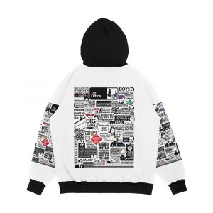 Alternative view of Wise Words From The Office The Office Quotes Variant Men's All-Over-Print Hoodie