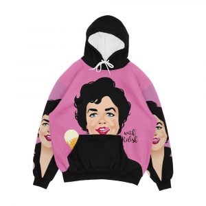 With Relish Men's All-Over-Print Hoodie