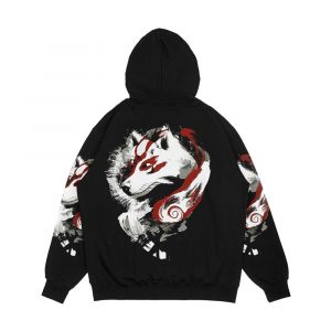 Alternative view of Wolf Men's All-Over-Print Hoodie
