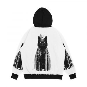 Alternative view of Wolftree Men's All-Over-Print Hoodie