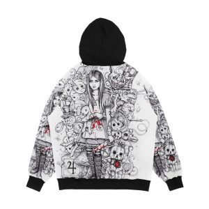 Alternative view of Wonderland Shattered Men's All-Over-Print Hoodie