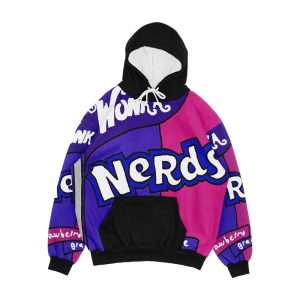 Wonka Nerds Illustration Men's All-Over-Print Hoodie