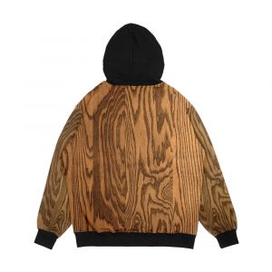 Alternative view of Wood 4 Men's All-Over-Print Hoodie