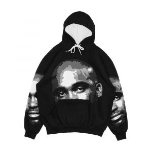 Wood B And W Men's All-Over-Print Hoodie