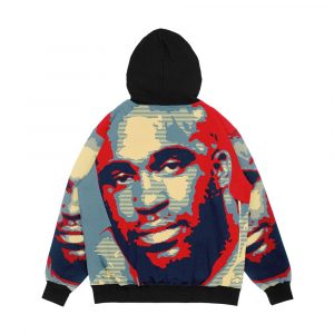 Alternative view of Wood Men's All-Over-Print Hoodie