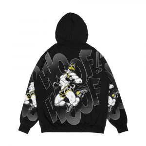 Alternative view of Woof Men's All-Over-Print Hoodie
