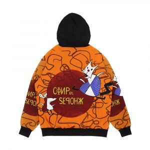 Alternative view of Worker And Parasite Men's All-Over-Print Hoodie