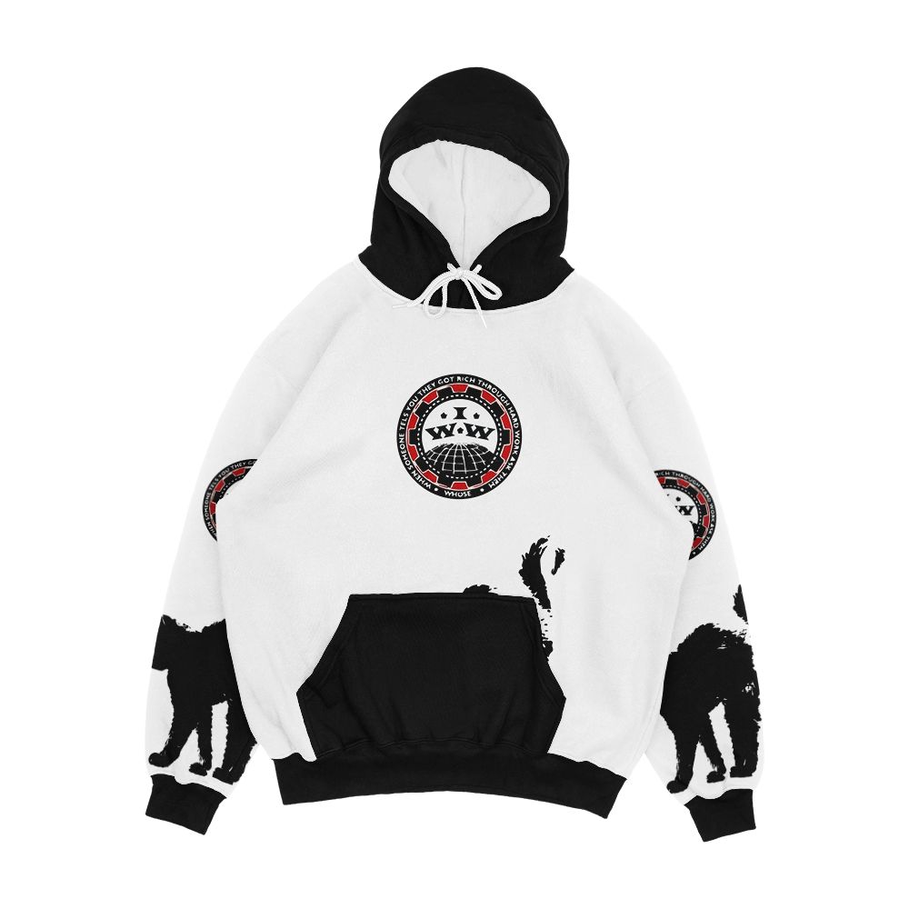 Workers Of The World Sabo Cat Men's All-Over-Print Hoodie