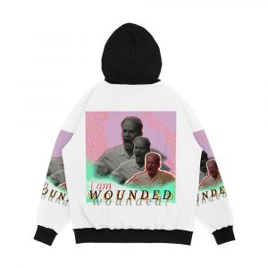 Alternative view of Wounded Frasier Men's All-Over-Print Hoodie