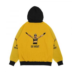 Alternative view of Wout Van Aert Men's All-Over-Print Hoodie