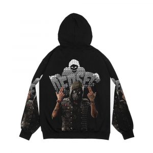 Alternative view of Wrench Men's All-Over-Print Hoodie