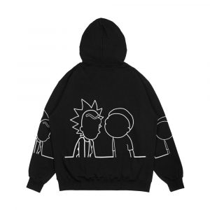 Alternative view of Wubba Lubba Dub Dub Men's All-Over-Print Hoodie