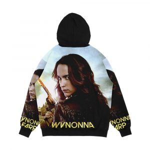 Alternative view of Wynonna Earp Men's All-Over-Print Hoodie