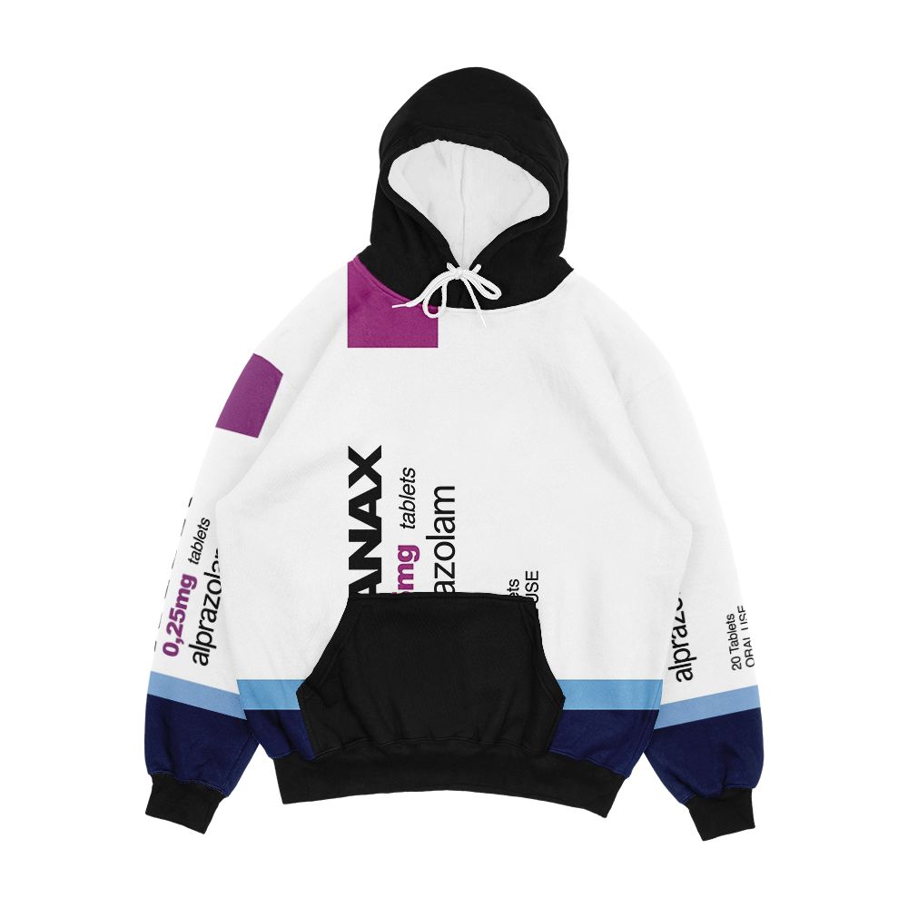 Xanax Men's All-Over-Print Hoodie