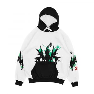 Xenoblade Chronicles 2 Pneuma Shilouette Design Men's All-Over-Print Hoodie