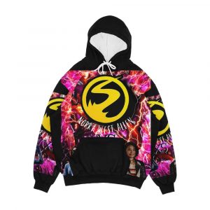 Xs Flash Norra West Allen Speedster Men's All-Over-Print Hoodie