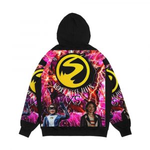 Alternative view of Xs Flash Norra West Allen Speedster Men's All-Over-Print Hoodie
