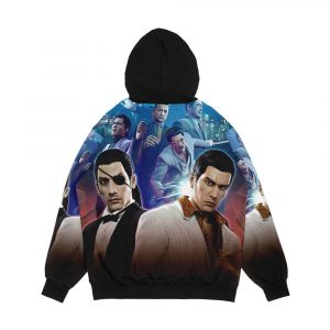 Alternative view of Yakuza 0 Poster Men's All-Over-Print Hoodie