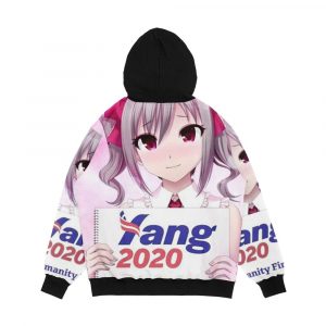 Alternative view of Yang 2020 Merch Humanity First Men's All-Over-Print Hoodie