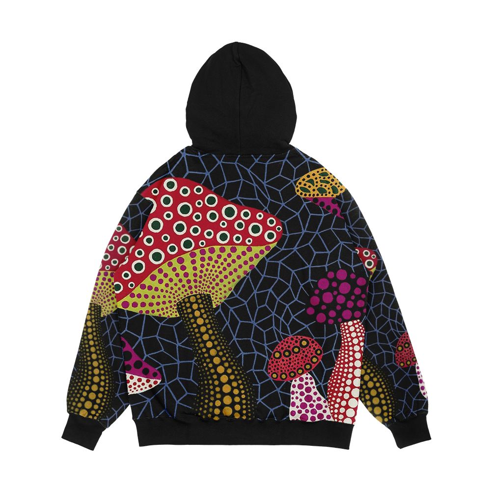 Yayoi Kusama Art Men's All-Over-Print Hoodie - Image 2