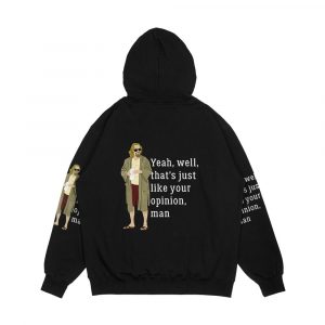 Alternative view of Yeah Well That'S Just Like Your Opinion Man Men's All-Over-Print Hoodie