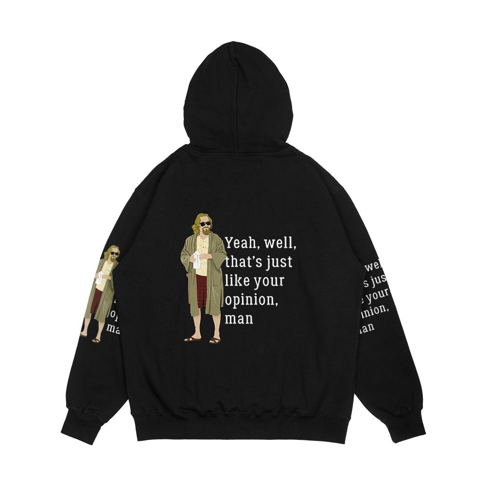 Yeah Well That'S Just Like Your Opinion Man Men's All-Over-Print Hoodie - Image 2